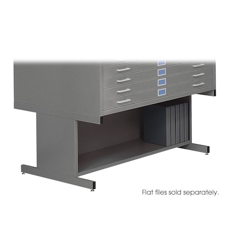 Safco High Base for 4998GRR Flat File, Grey 4979GR